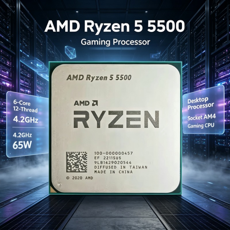 Amd Cpu Ryzen 5 - AMD Ryzen 5 5500 AM4 Desktop