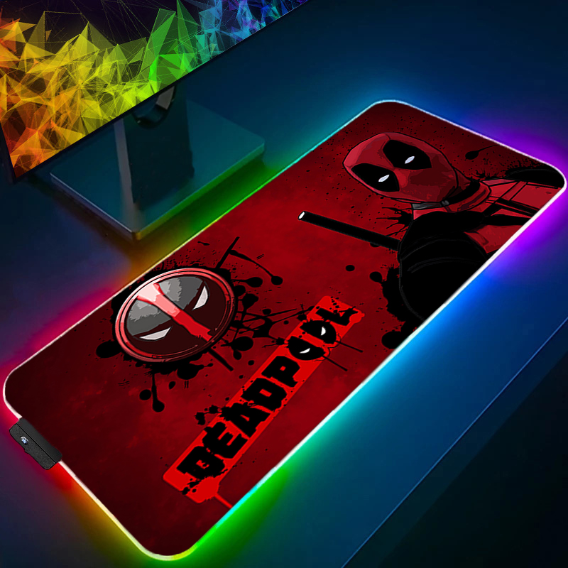 Pc Gaming Rgb - LED Mouse Pad Gaming Backlight Lock