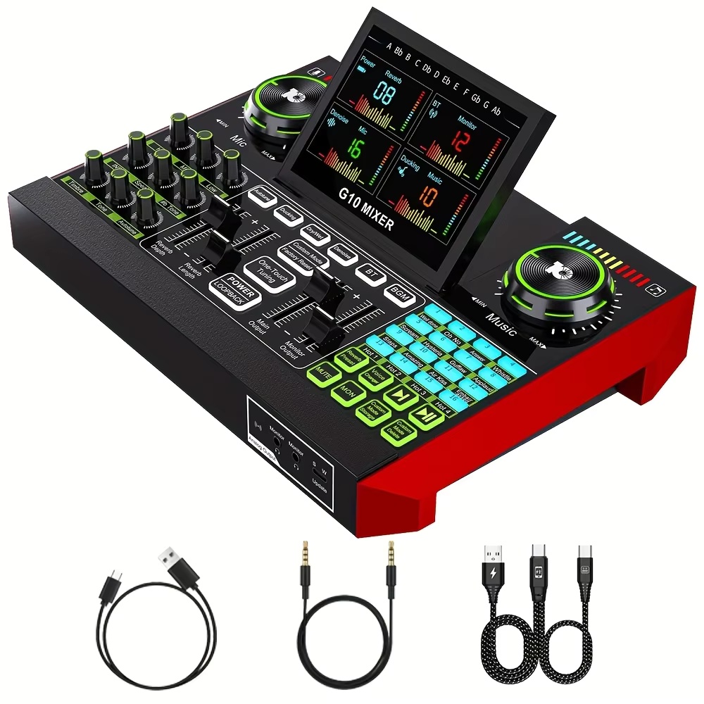 Pc Gaming Youtuber - Tenlamp G10 Podcast Microphone Bundle Live
