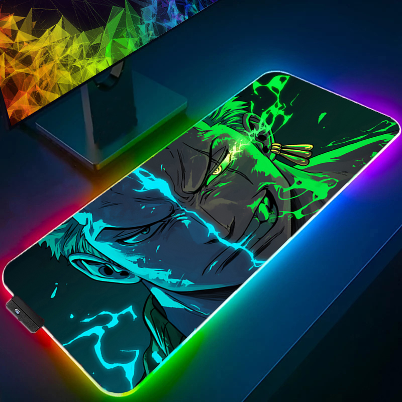 Pc Gaming Simulator - ONE PIECE Zoro Mouse Pad RGB
