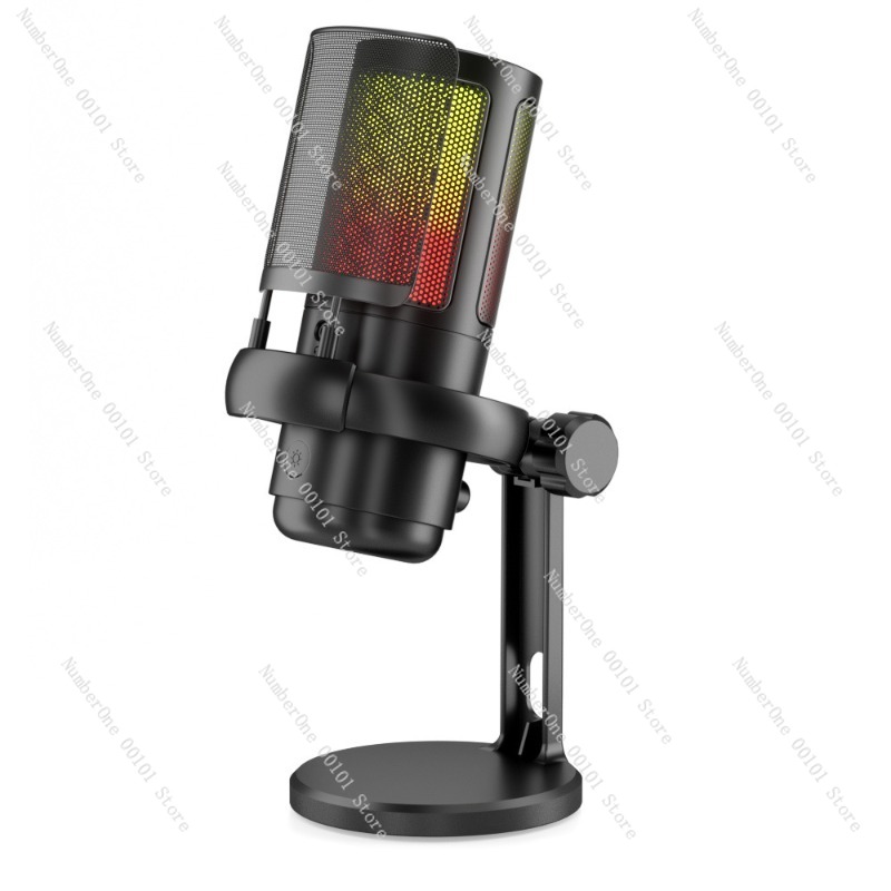 Pc Gaming Rgb - USB Desktop Condenser Microphone RGB Gaming