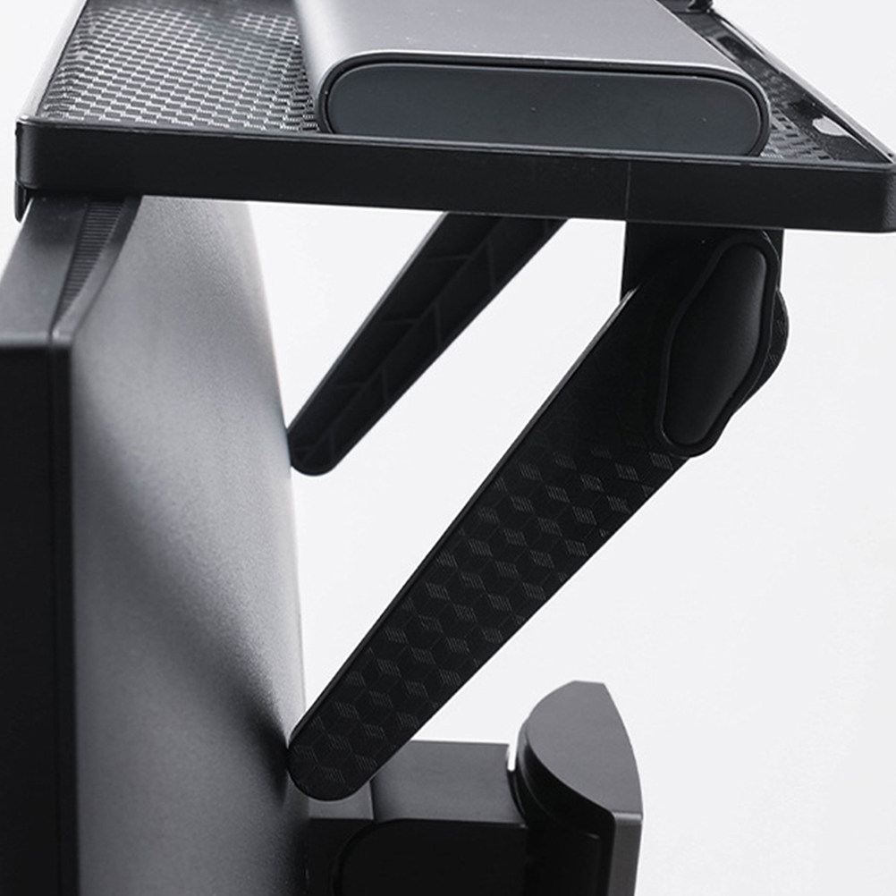 Desk Cable Organizer - Punch-Free ABS TV Monitor Mount Organizer