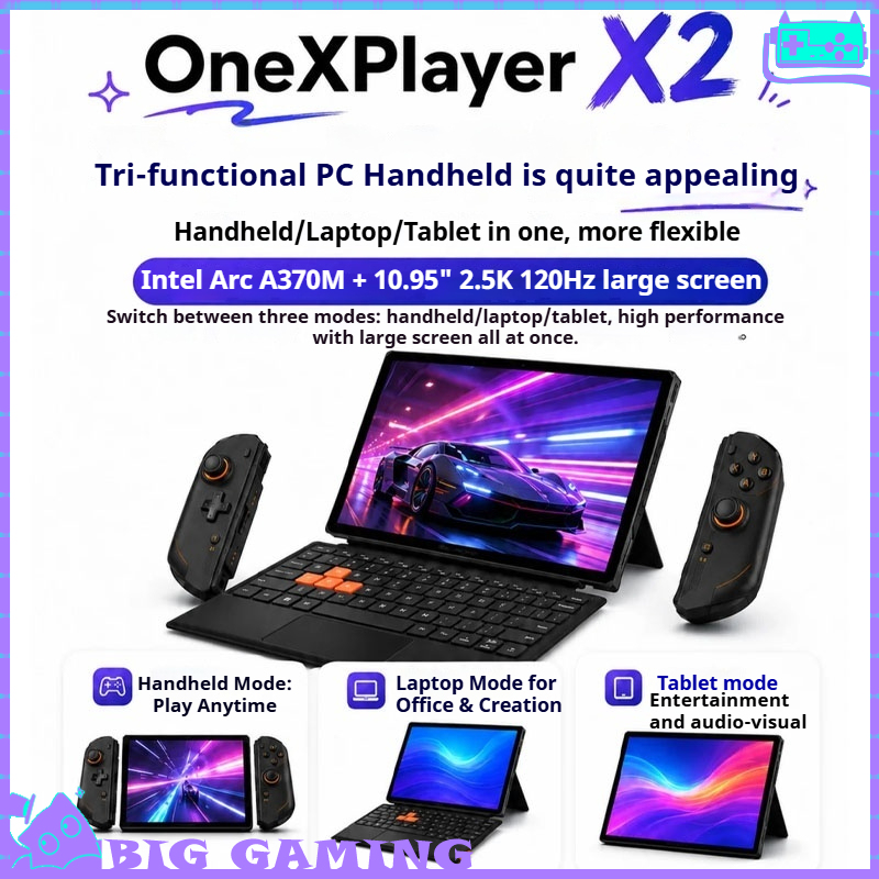 Pc Gaming Xbox Controller - OneXPlayer X2 3‑in‑1 Gaming Handheld 10.95