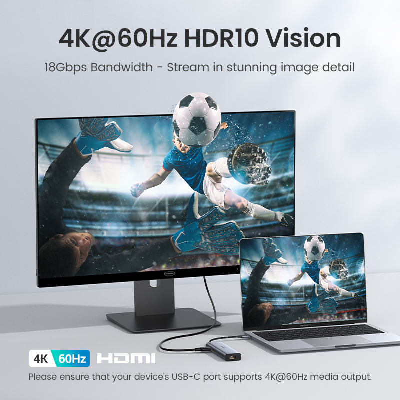 UGREEN USB C HUB 4K60Hz 7-in-1 - огляд і ціна Usb Hub Gaming