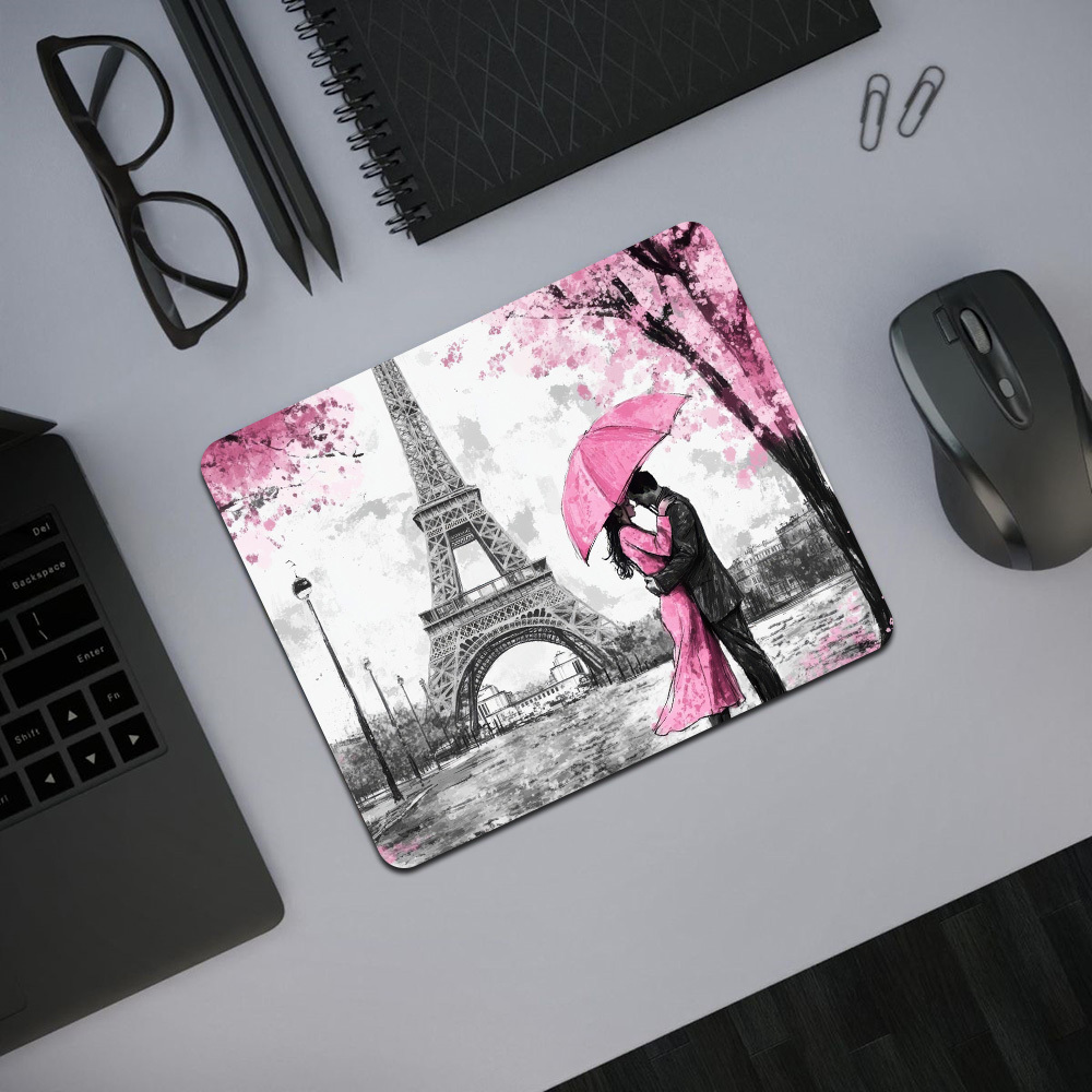 Pink Paris Umbrella Couple Des - огляд і ціна Pc Gaming Umbrella