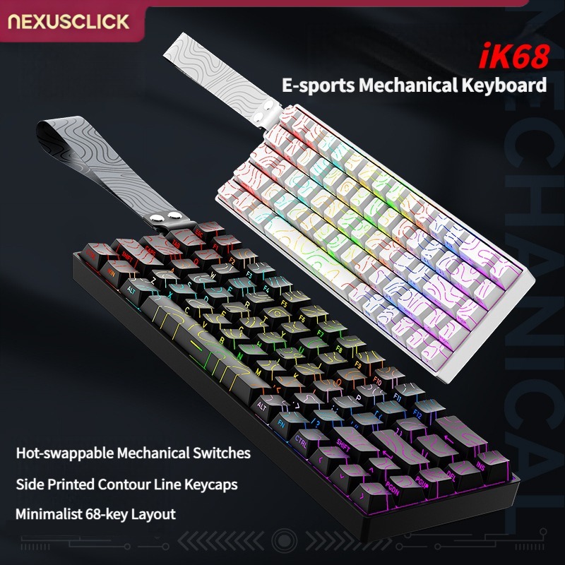 NexusClick iK68 Mini Mechanica - огляд і ціна Anti-Ghosting Keyboard