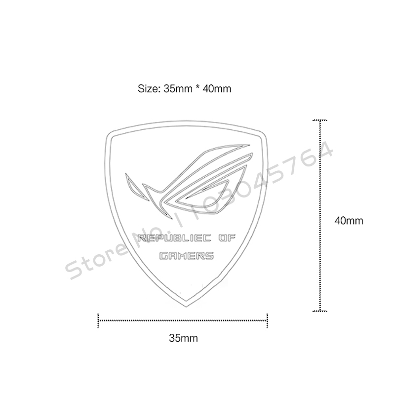 Computer Case Aluminum Sticker - огляд і ціна Gaming Pc Equipment