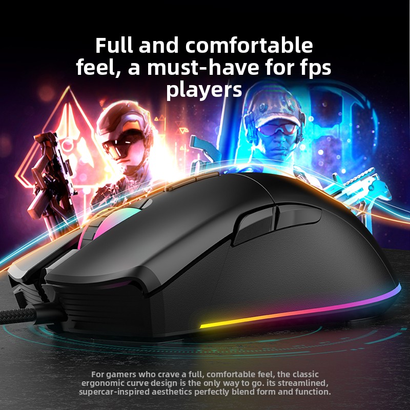 Wired Gaming Mouse for Cyber C - огляд і ціна Pc Gaming Cafe