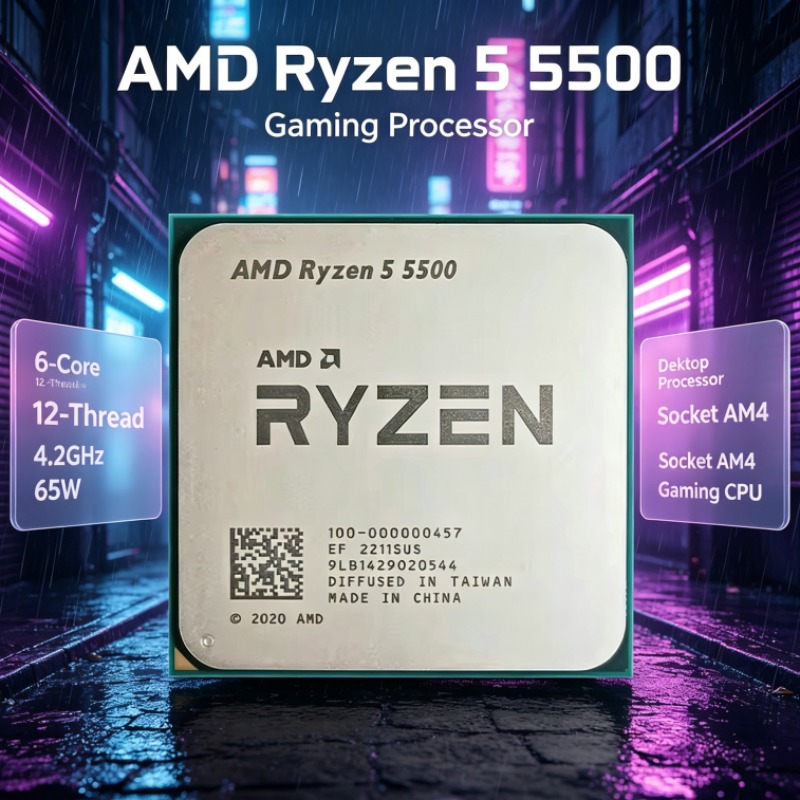 AMD Ryzen 5 5500 AM4 Desktop C - огляд і ціна Amd Cpu Ryzen 5
