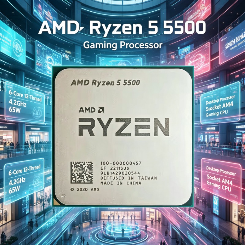 AMD Ryzen 5 5500 AM4 Desktop C - огляд і ціна Amd Cpu Ryzen 5