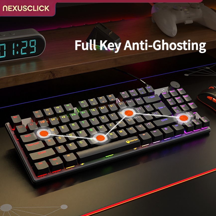 NexusClick 88 Key Hot Swappabl - огляд і ціна Anti-Ghosting Keyboard