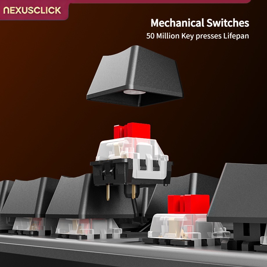 NexusClick 88 Key Hot Swappabl - огляд і ціна Anti-Ghosting Keyboard
