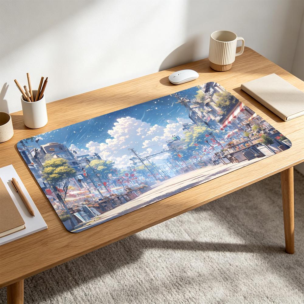 Anime Japanese City Street Sum - огляд і ціна Pc Gaming Cloud Free