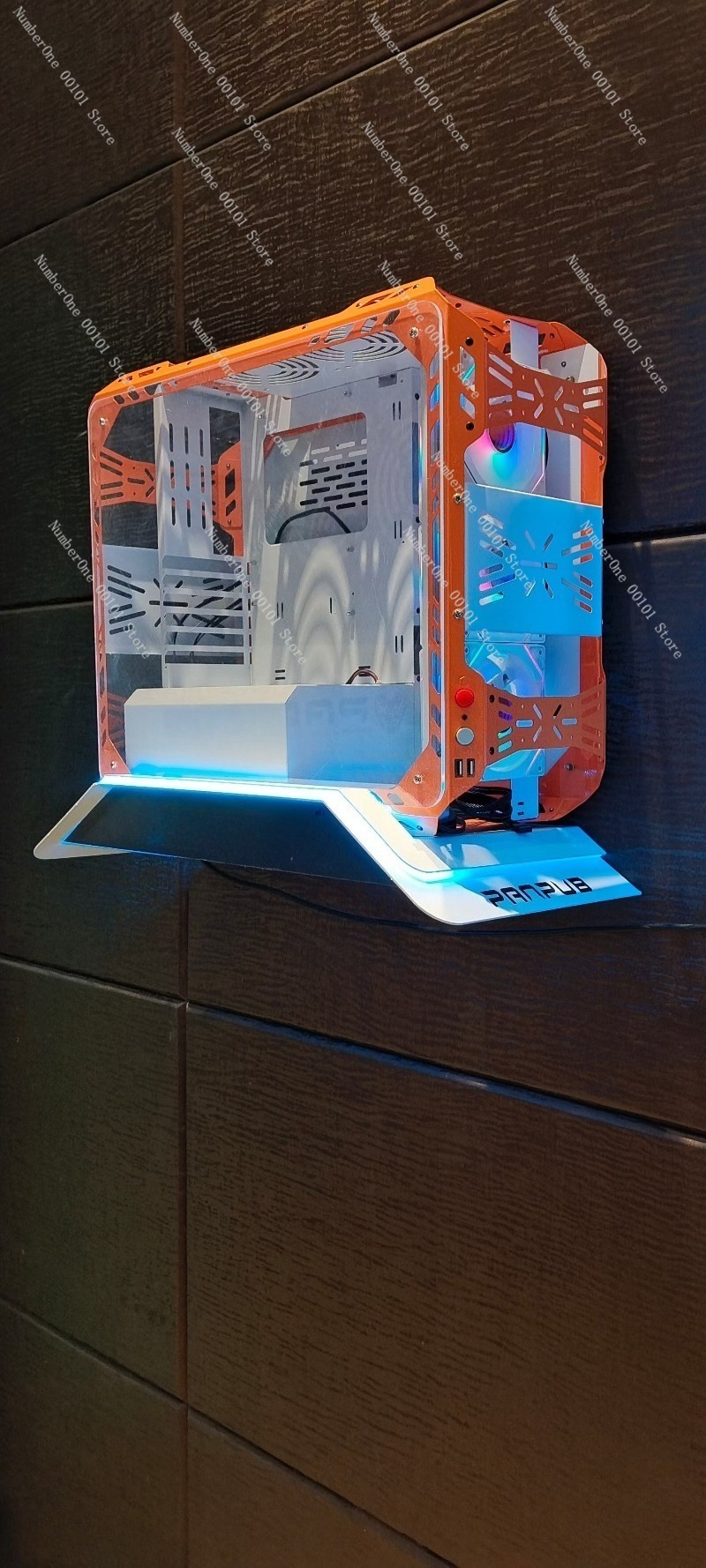 Gaming PC Case RGB Light Compu - огляд і ціна Pc Gaming Cafe