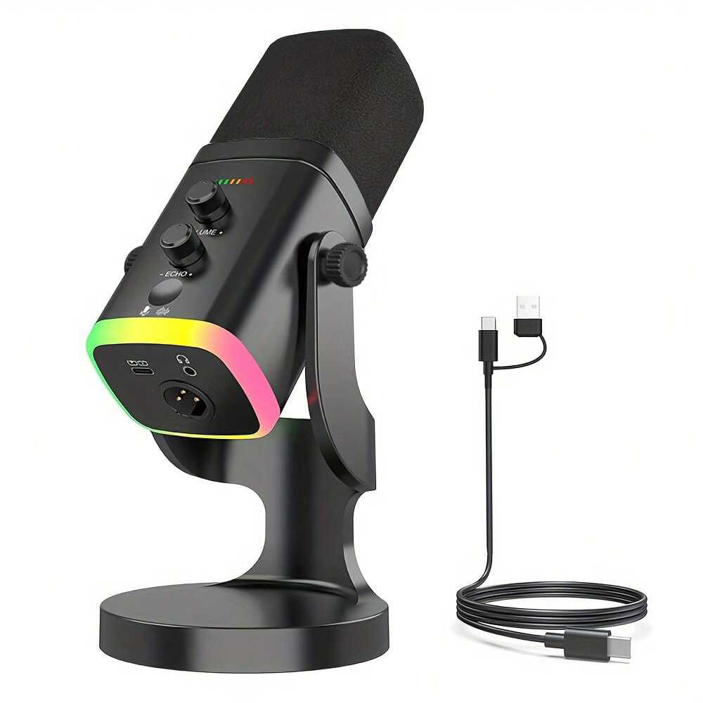 XLR/USB Dynamic Microphone for - огляд і ціна Pc Gaming Youtuber
