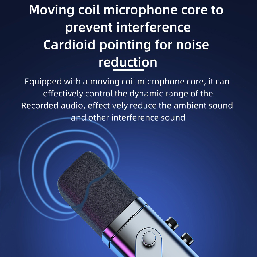 XLR/USB Dynamic Microphone for - огляд і ціна Pc Gaming Youtuber
