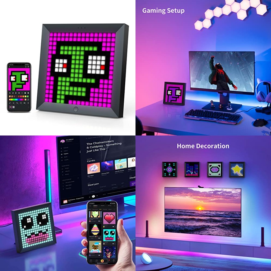 LED Light Pixel Display Panel  - огляд і ціна Pc Gaming Rgb