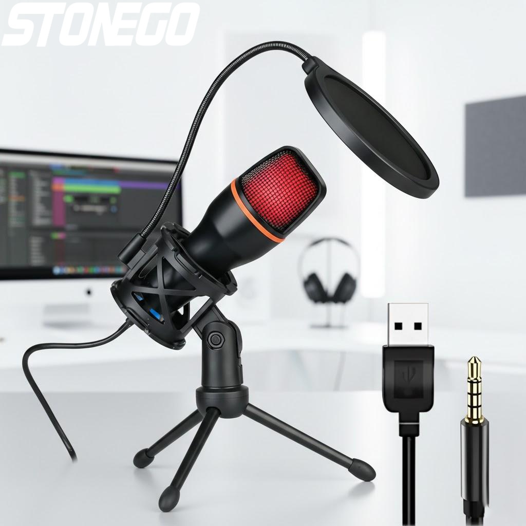 Professional USB Condenser Mic - огляд і ціна Pc Gaming Youtuber