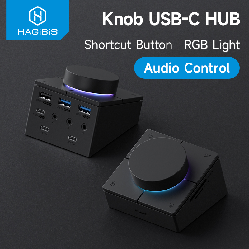 Hagibis Knob USB C Hub With Sh - огляд і ціна Usb Hub Gaming