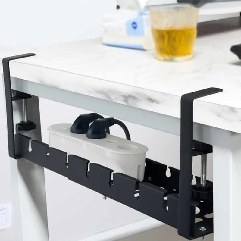 Heavy Duty Retractable Cable O - огляд і ціна Desk Cable Organizer