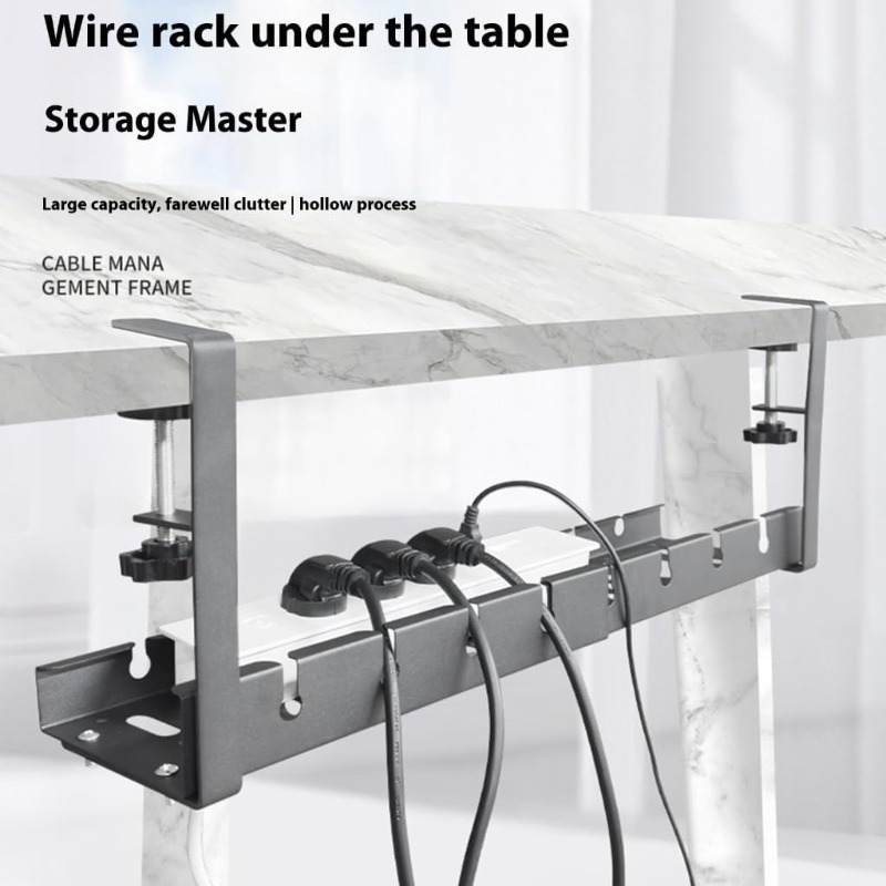 Heavy Duty Retractable Cable O - огляд і ціна Desk Cable Organizer