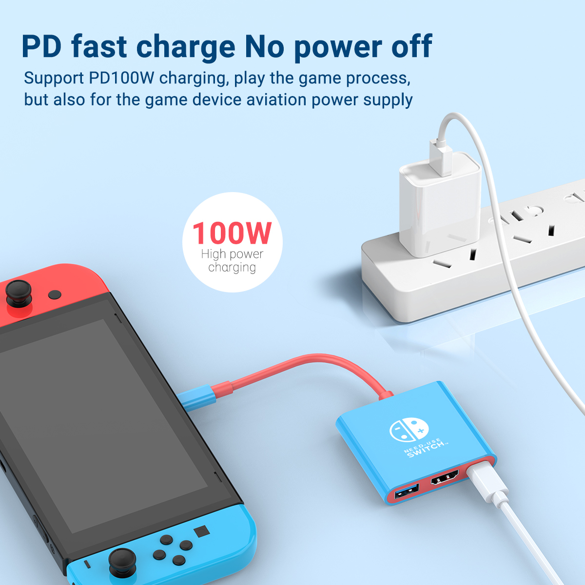 Portable Switch Docking Statio - огляд і ціна Usb Hub Gaming