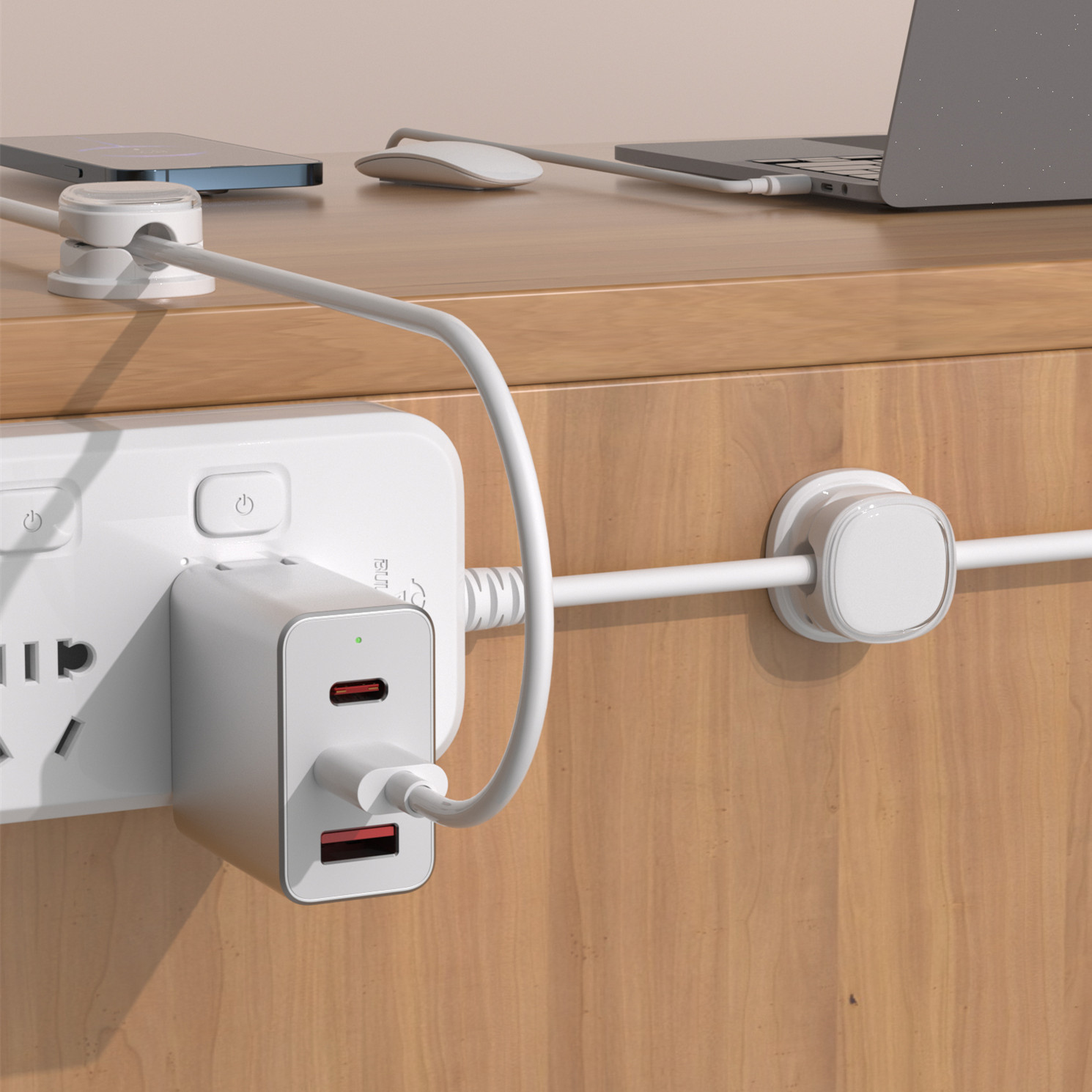 3/6/8/12PCS Magnetic Cable Cli - огляд і ціна Desk Cable Organizer