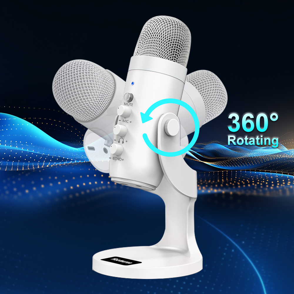 Professional White USB Condens - огляд і ціна Pc Gaming Youtuber