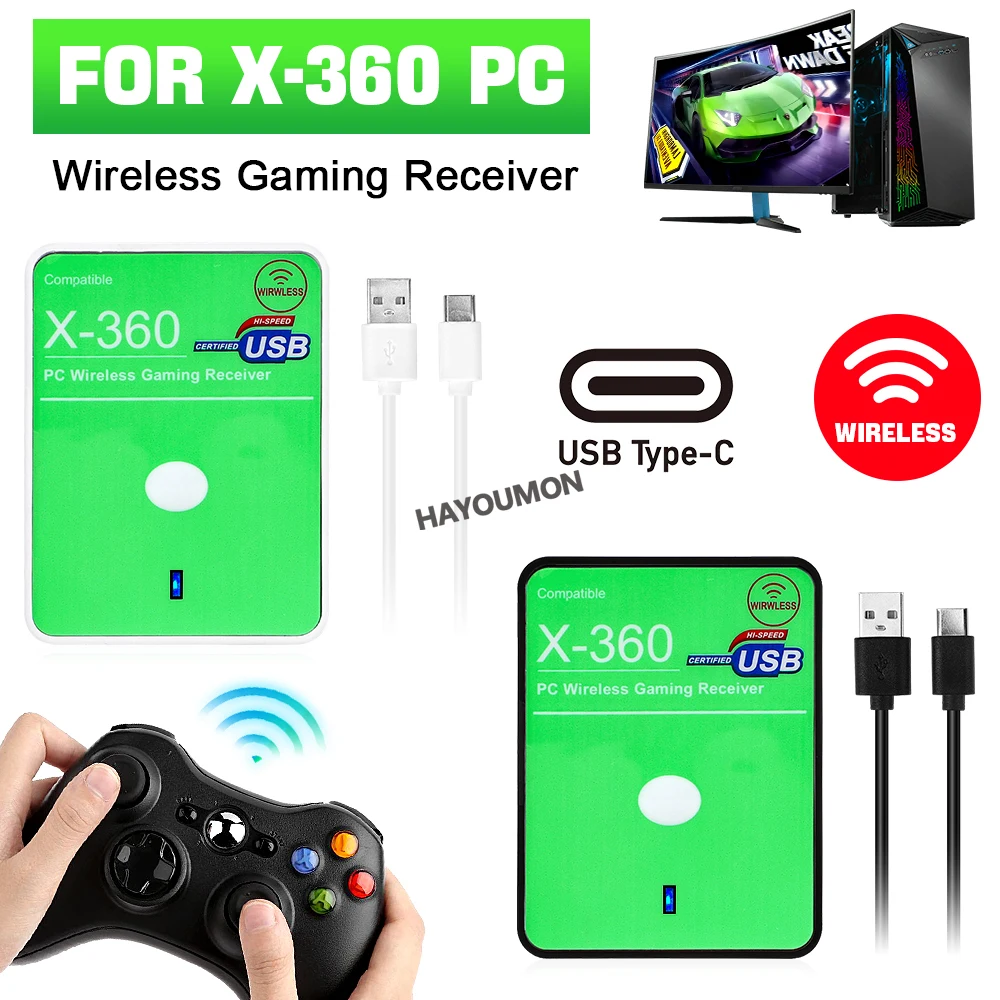 Wireless Gaming Receiver USB C - огляд і ціна Pc Gaming Xbox Controller