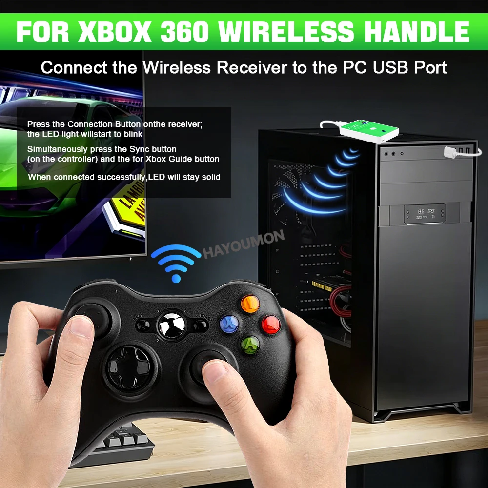 Wireless Gaming Receiver USB C - огляд і ціна Pc Gaming Xbox Controller