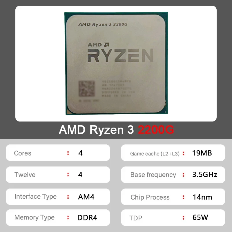 AMD Ryzen 3 2200G AM4 Budget A - огляд і ціна Pc Gaming Entry