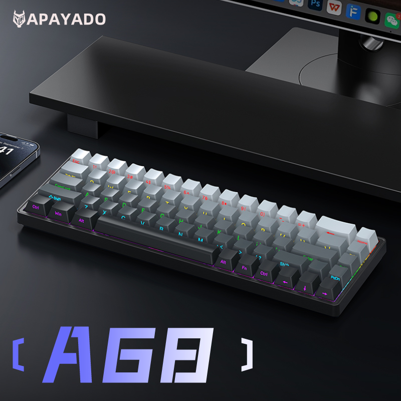 APAYADO A68 Wired Mechanical K - огляд і ціна Anti-Ghosting Keyboard