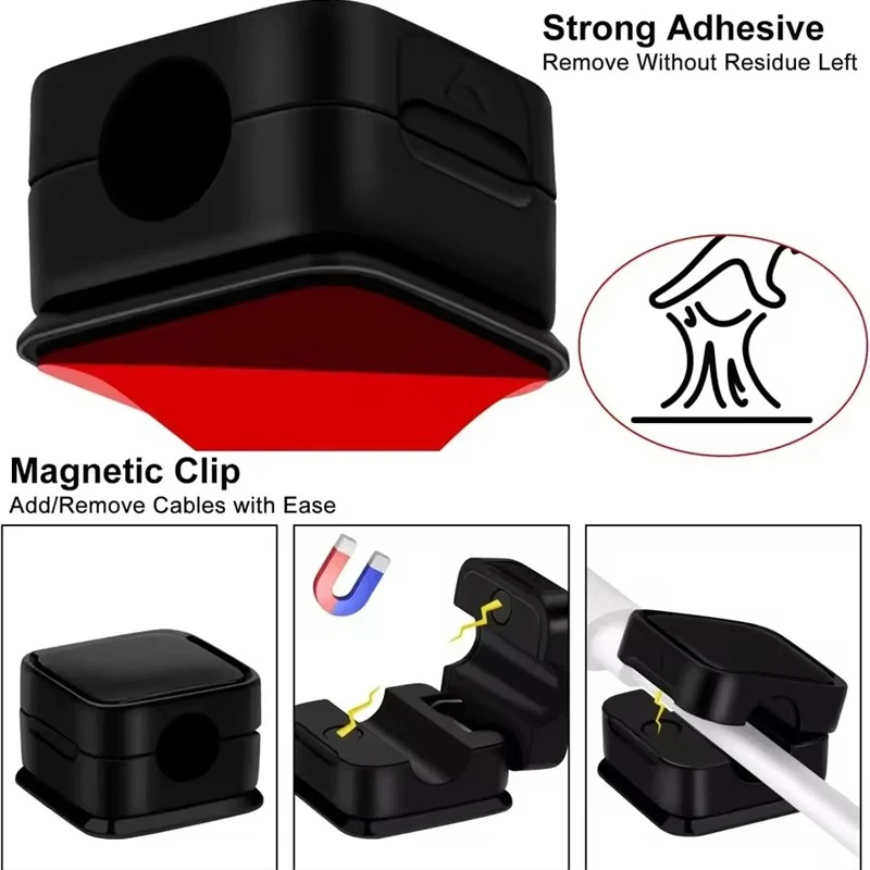 Magnetic Cable Clip Winder Hol - огляд і ціна Desk Cable Organizer