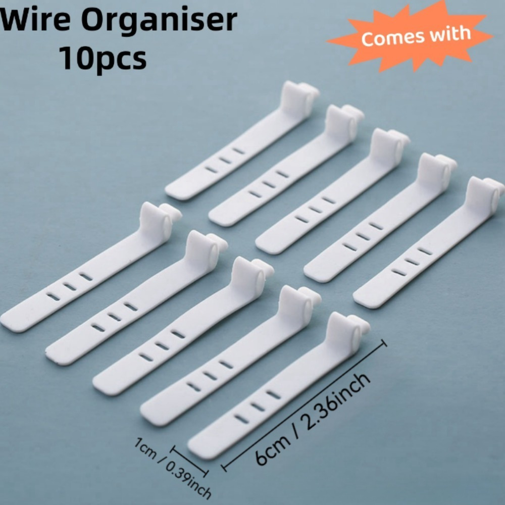 Multifunctional Cable Organize - огляд і ціна Desk Cable Organizer