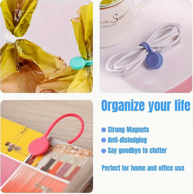 3pcs Magnetic charging cable o - огляд і ціна Desk Cable Organizer
