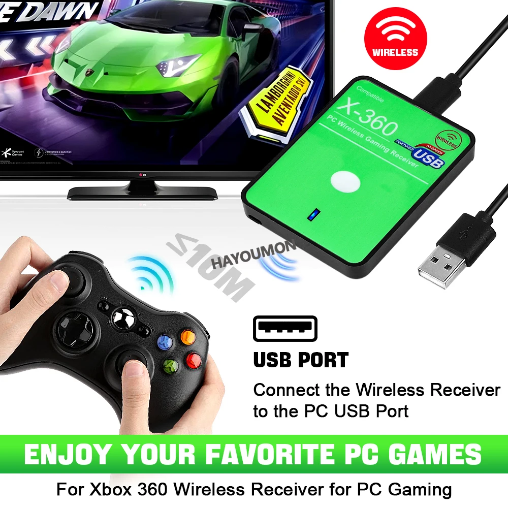 New Wireless Gaming Receiver f - огляд і ціна Pc Gaming Xbox Controller