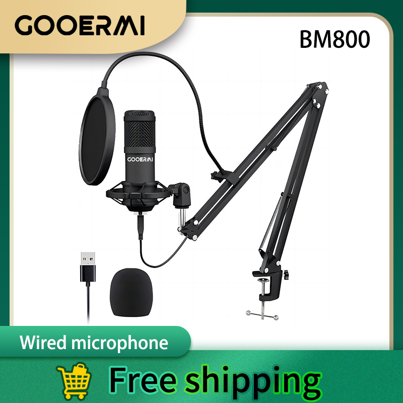 GOOERMI BM800 Professional USB - огляд і ціна Pc Gaming Youtuber