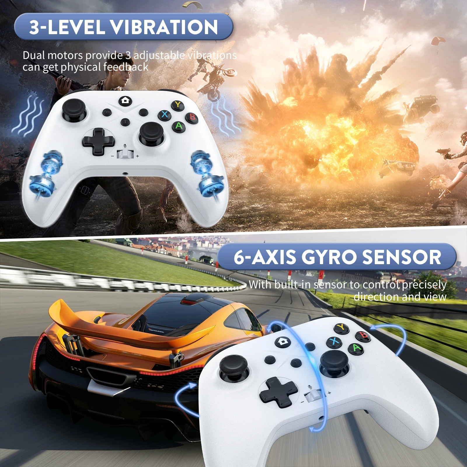 GAMROMBO Game Controller for X - огляд і ціна Pc Gaming Xbox Controller