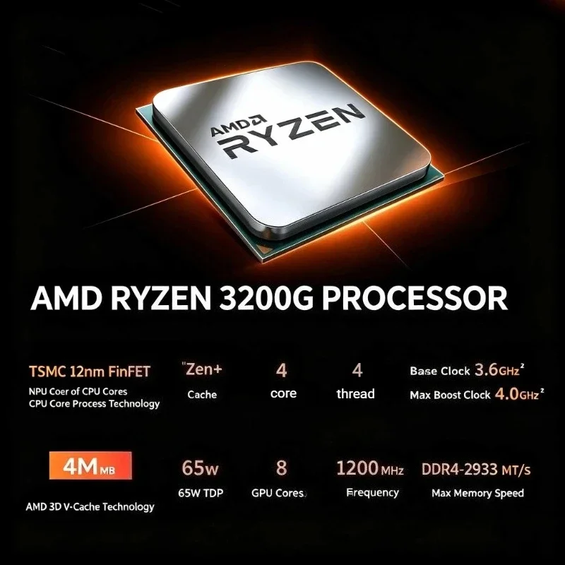 AMD Ryzen 3 3200G AM4 Entry Ga - огляд і ціна Pc Gaming Entry
