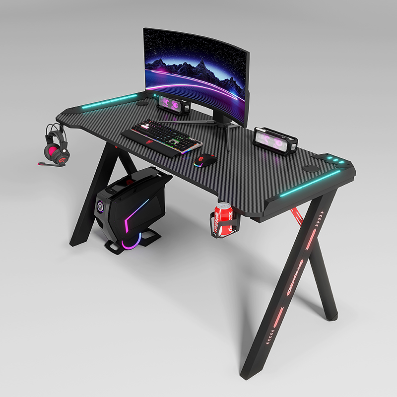 Black Color Modern Gaming Tabl - огляд і ціна Pc Gaming Cafe