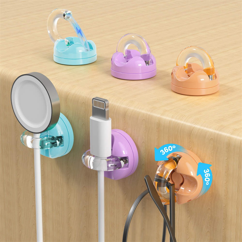 6 Pack Magnetic Data Cable Org - огляд і ціна Desk Cable Organizer