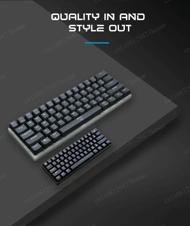 K605  60% Mechanical Gaming Ke - огляд і ціна Anti-Ghosting Keyboard
