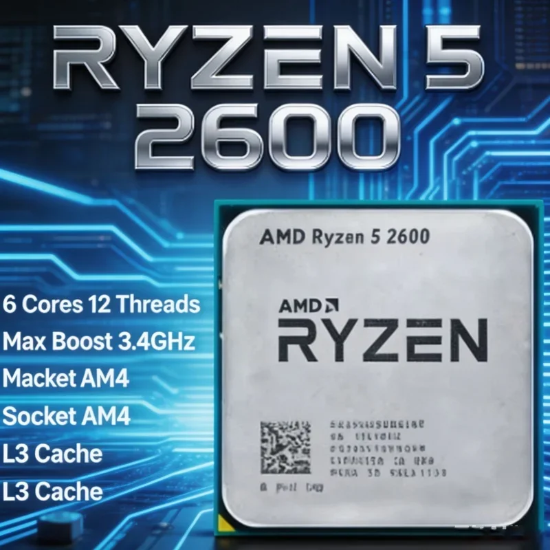 AMD Ryzen 5 2600 Entry Level D - огляд і ціна Pc Gaming Entry