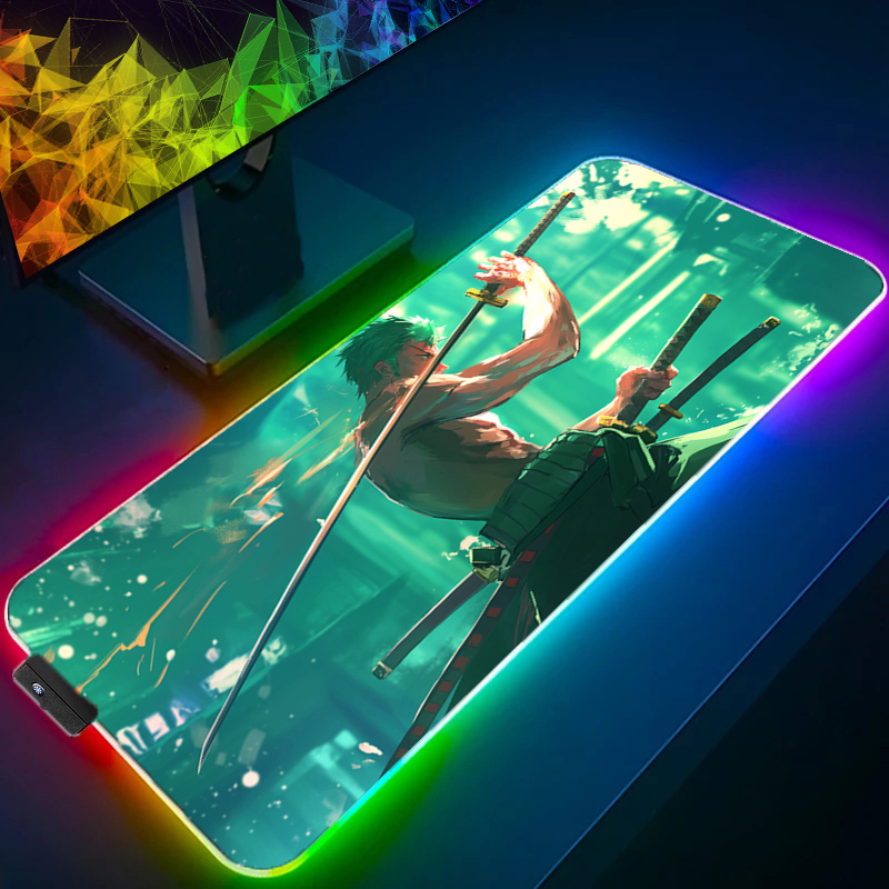 ONE PIECE Zoro Mouse Pad RGB G - огляд і ціна Pc Gaming Simulator