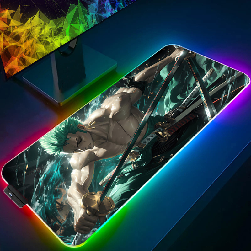 ONE PIECE Zoro Mouse Pad RGB G - огляд і ціна Pc Gaming Simulator