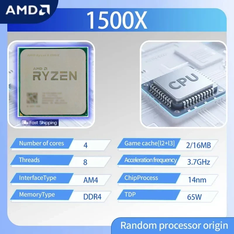 AMD Ryzen 5 1500X AMD R 5 1500 - огляд і ціна Amd Cpu Ryzen 5