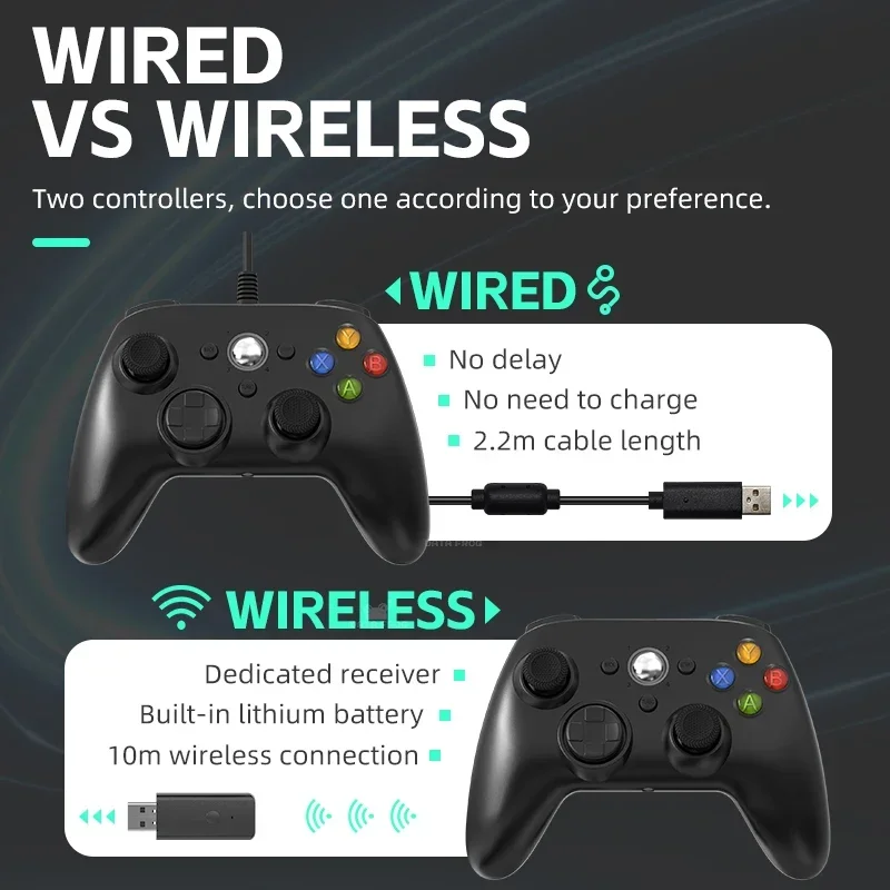 DATA FROG Ergonomic Wireless T - огляд і ціна Pc Gaming Xbox Controller