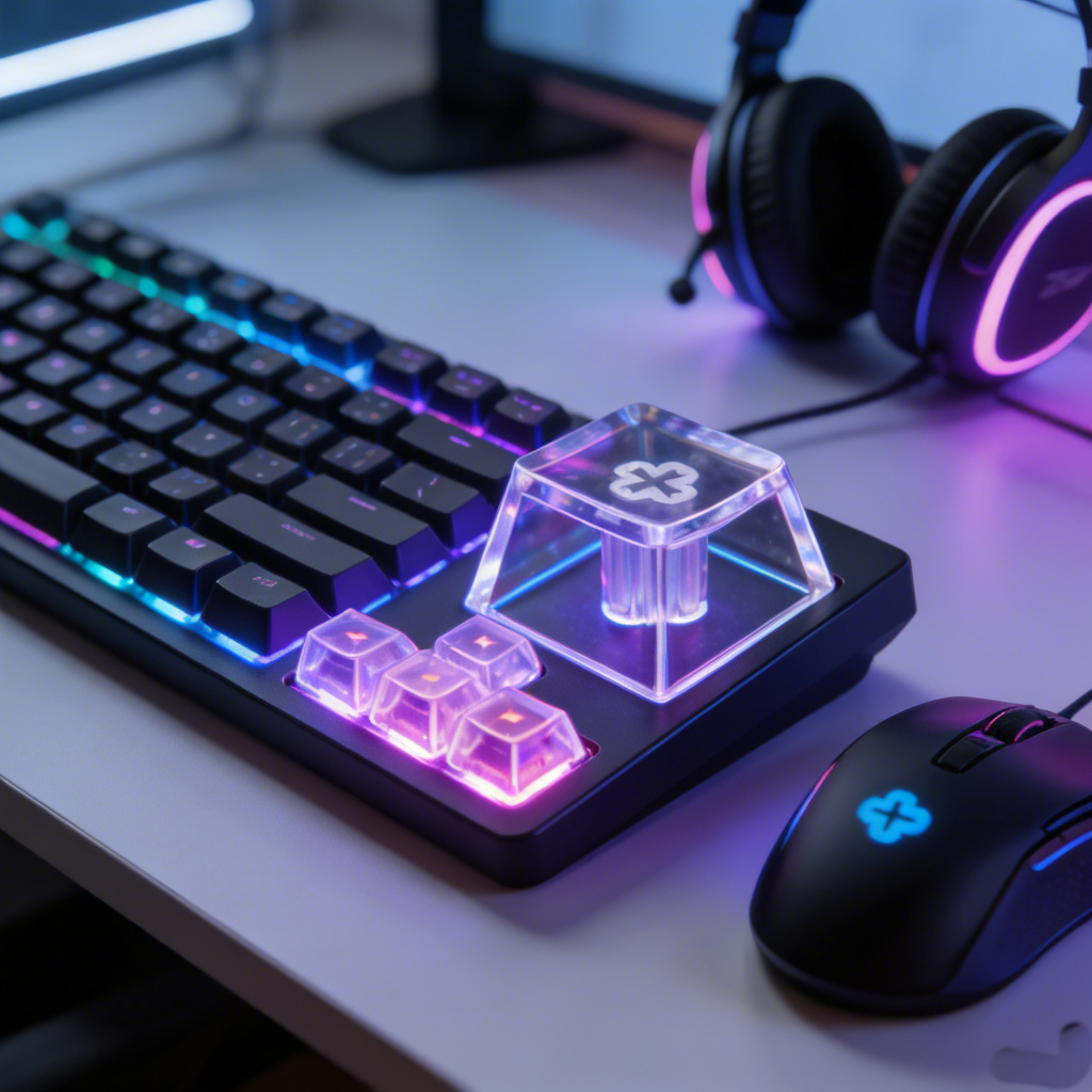 R4 Transparent ABS Keycaps for - огляд і ціна Anti-Ghosting Keyboard
