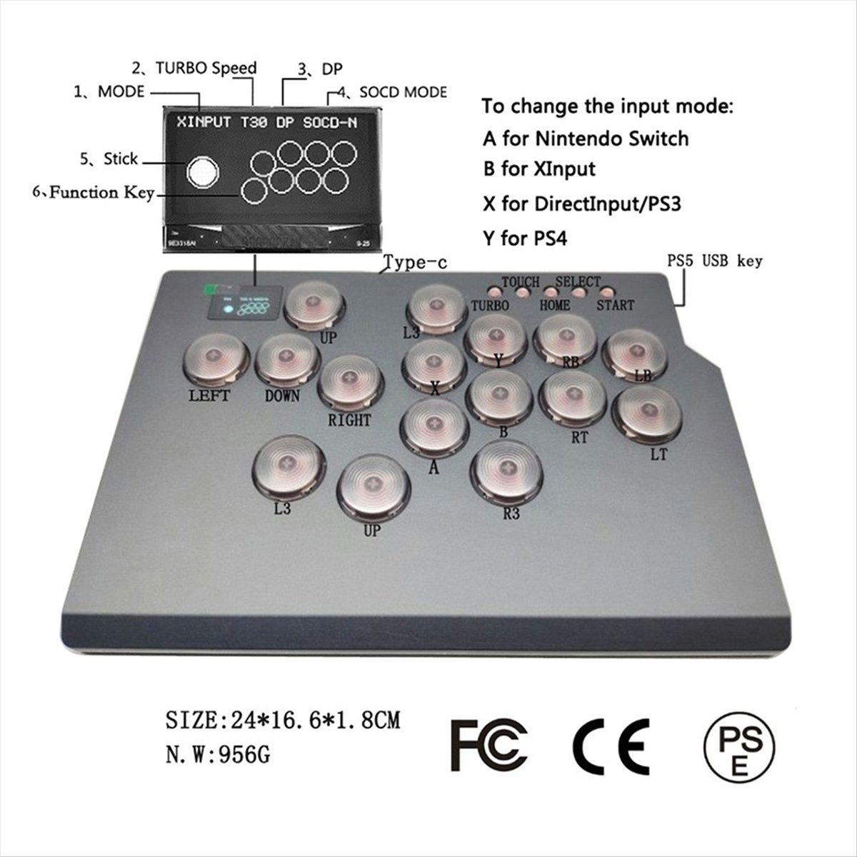 Super Sale 16Keys Game Keyboar - огляд і ціна Pc Gaming Xbox Controller