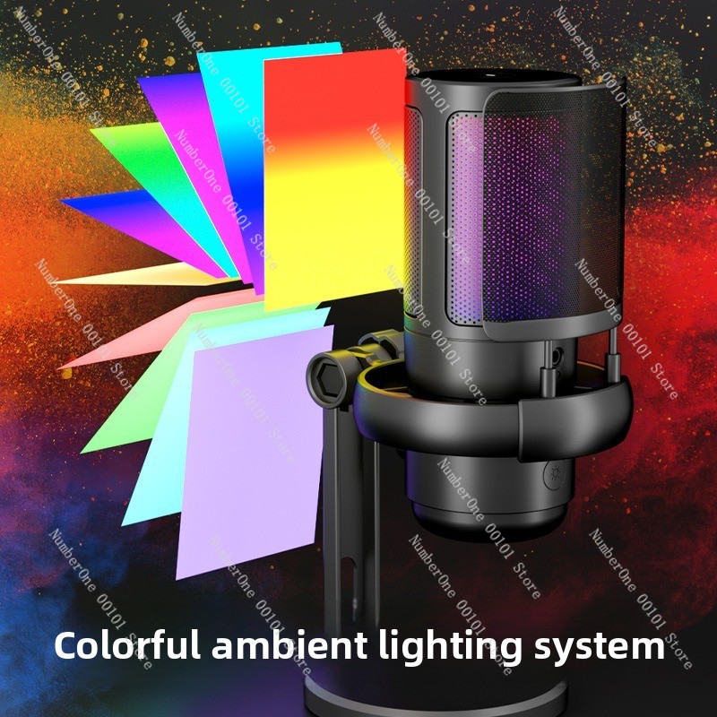 USB Desktop Condenser Micropho - огляд і ціна Pc Gaming Rgb